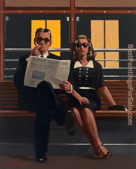 Jack Vettriano A Very Married Couple